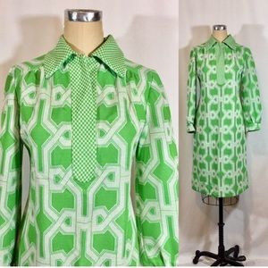 Vintage 60s 70s Mod Dress